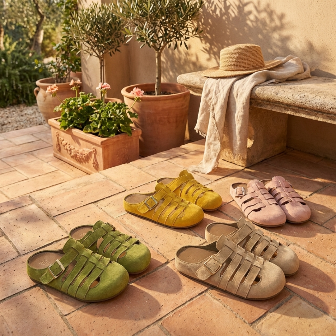 Nikki | Comfort Slip-On Mule Sandals