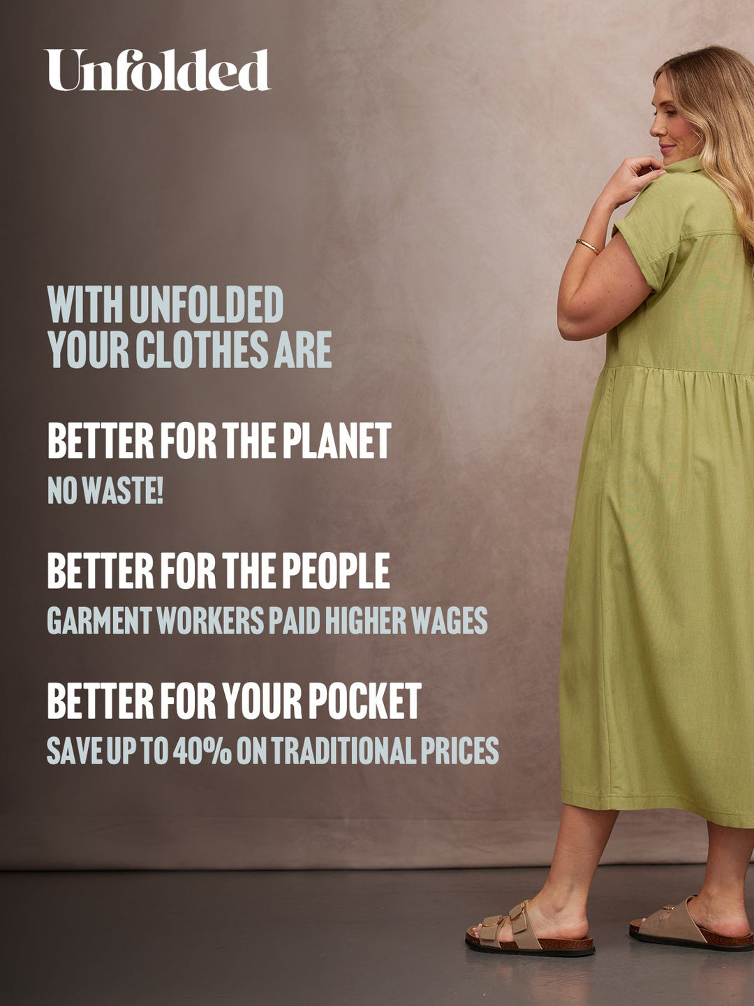 Rhiona Linen Shirt Dress - Olive
