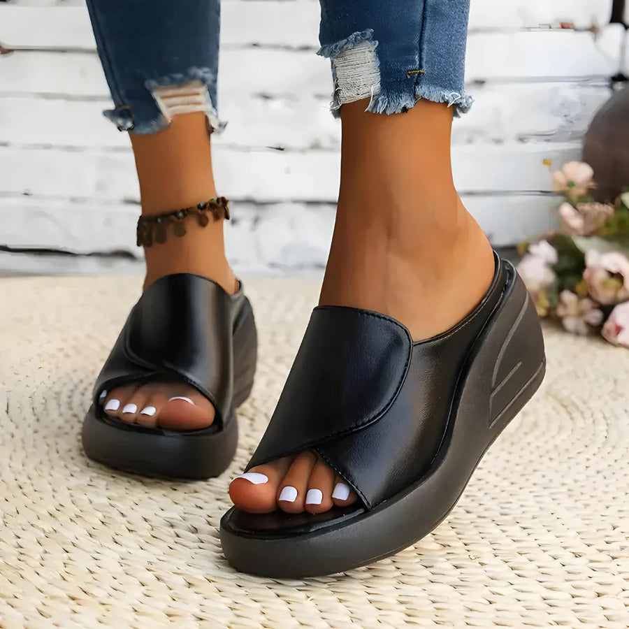 Jade | Wedge Platform Sandals
