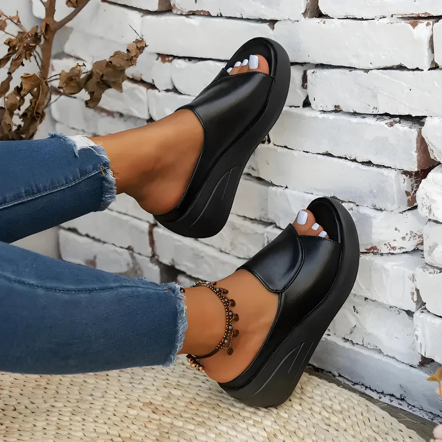 Jade | Wedge Platform Sandals